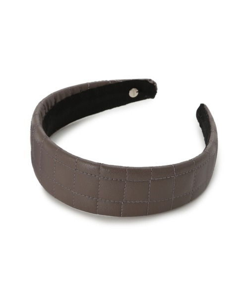 SNIDEL（スナイデル）の「キルティングカチューシャ（カチューシャ・レディース・ベージュ系その他/モカ/ブラック・FREE）」の17枚目の写真