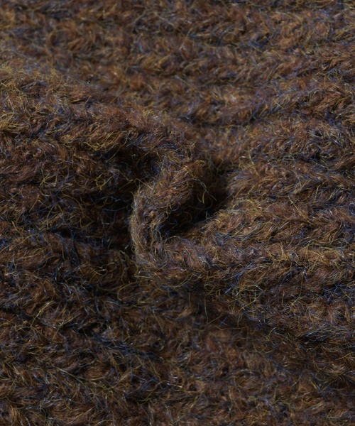 coca（coca）（コカ）の「カラーミックスニット帽（ニットキャップ/ビーニー・レディース・グレー/ブラウン・ONE SIZE）」の19枚目の写真