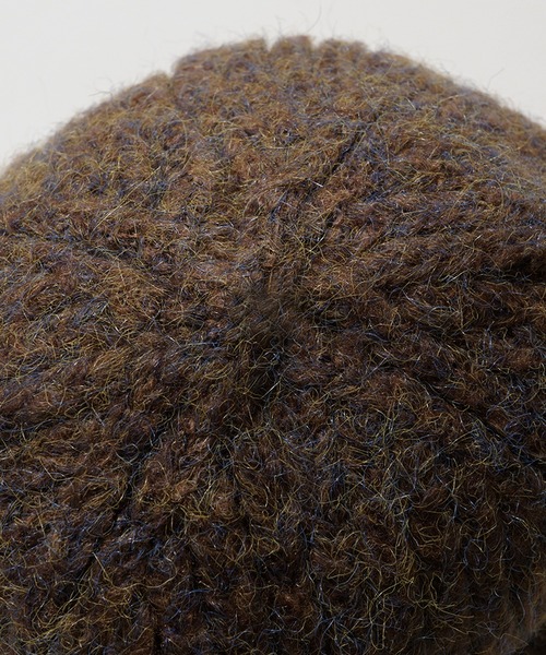 coca（coca）（コカ）の「カラーミックスニット帽（ニットキャップ/ビーニー・レディース・グレー/ブラウン・ONE SIZE）」の16枚目の写真