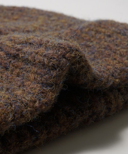 coca（coca）（コカ）の「カラーミックスニット帽（ニットキャップ/ビーニー・レディース・グレー/ブラウン・ONE SIZE）」の18枚目の写真