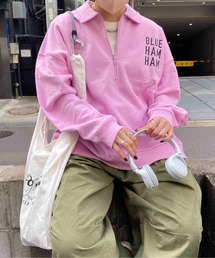 CPCM | CPCM × ブルーハムハム ハーフジップスウェット(スウェット)