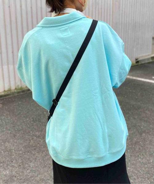 CPCM（シーピーシーエム）の「CPCM × ブルーハムハム ハーフジップスウェット（スウェット・メンズ・グレー/ピンク/ブルー・FREE）」の21枚目の写真