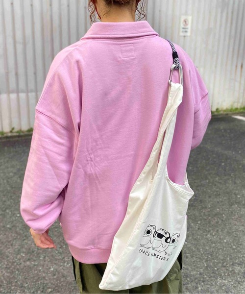 CPCM（シーピーシーエム）の「CPCM × ブルーハムハム ハーフジップスウェット（スウェット・メンズ・グレー/ピンク/ブルー・FREE）」の13枚目の写真