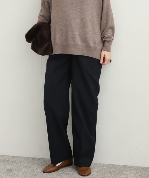 URBAN RESEARCH DOORS（アーバンリサーチドアーズ）の「ラナテックストレートトラウザー（その他パンツ・レディース・グレー/ネイビー・SMALL/MEDIUM）」の17枚目の写真