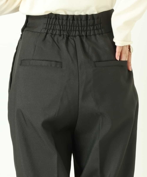 a.v.v(アーヴェヴェ)の「ハイウエストテーパードパンツ(その他パンツ・レディース・ブラック/ブルー・40/34/36/42/38)」の15枚目の写真