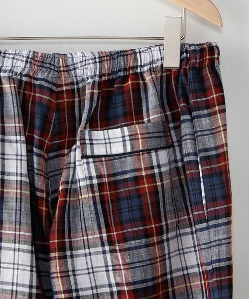 Steven Alan(スティーブンアラン)の「<SLEEPY JONES> MARCEL PJM Plaid/パンツ◆(その他パンツ・メンズ・その他1・SMALL/MEDIUM/LARGE)」の4枚目の写真