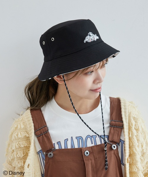 Disney（ディズニー）の「【101匹わんちゃん】リンクコーデ/リバーシブルアドベンチャーハット（ハット・レディース・ブラック・FREE）」の15枚目の写真
