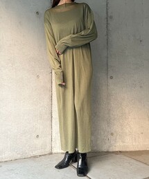 TERRAOЯY For SHIPS:ニットコンビワンピース◇