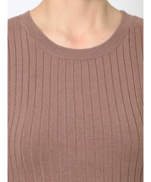 CALNAMUR（カルナムール）の「バックオープンマーメイドニットワンピース（ワンピース・レディース・ブラウン/ブラック・FREE）」の11枚目の写真