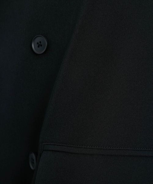 JUNRED（ジュンレッド）の「スムースストレッチスリットダブルジャケット（テーラードジャケット・メンズ・ブラック/グレー系その他/グリーン系その他・S/M/L）」の21枚目の写真