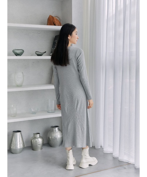 Ayla(アイラ)の「layered long dress(ワンピース・レディース・ブラック/グレー・FREE)」の10枚目の写真