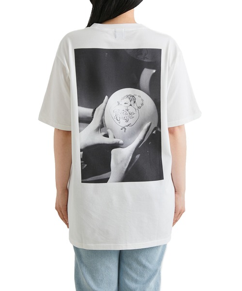 bonjour records（ボンジュールレコーズ）の「【bonjour records/ボンジュールレコード】LarryLevan Photo T-SHIRT B ラリーレヴァンフォトTシャツ B（Tシャツ/カットソー・メンズ・ブラック/ホワイト・S/XL/L/M）」の19枚目の写真