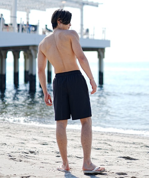 NIKE（ナイキ）の「NIKE/ナイキ エッセンシャル9‘ ユーティリティ/水陸両用 ワンポイント/刺繍 ボレーショーツ/トランクス/水着 NESSA558（水着・メンズ・ブラウン系その他/イエロー系その他/ブラック/グレー/ブルー系その他・S/M/L/XL/XXL）」の21枚目の写真