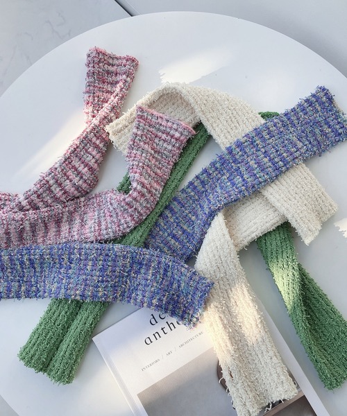 AS KNOW AS plus（アズノゥアズプラス）の「○グラデーション アームカバー（アームカバー・レディース・ブルー系/グリーン/キナリ/ピンク系・FREE）」の19枚目の写真