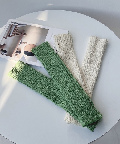 AS KNOW AS plus（アズノゥアズプラス）の「○グラデーション アームカバー（アームカバー・レディース・ブルー系/グリーン/キナリ/ピンク系・FREE）」の15枚目の写真