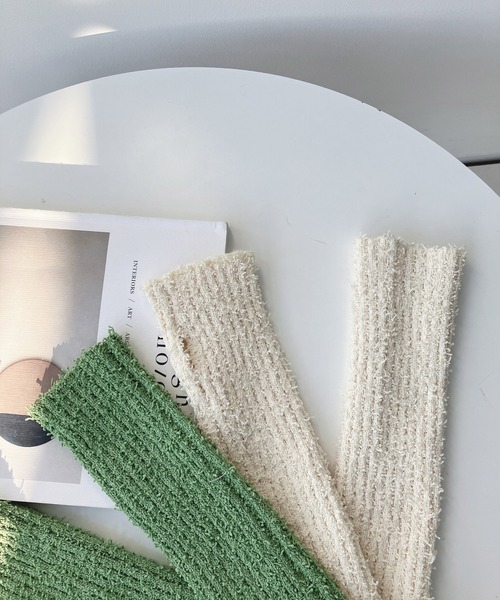 AS KNOW AS plus（アズノゥアズプラス）の「○グラデーション アームカバー（アームカバー・レディース・ブルー系/グリーン/キナリ/ピンク系・FREE）」の17枚目の写真