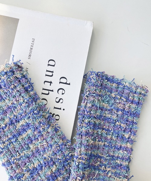 AS KNOW AS plus（アズノゥアズプラス）の「○グラデーション アームカバー（アームカバー・レディース・ブルー系/グリーン/キナリ/ピンク系・FREE）」の8枚目の写真