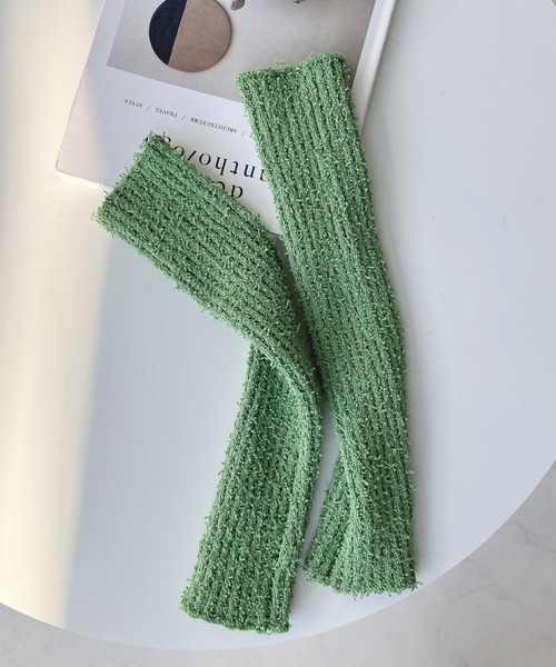 AS KNOW AS plus（アズノゥアズプラス）の「○グラデーション アームカバー（アームカバー・レディース・ブルー系/グリーン/キナリ/ピンク系・FREE）」の14枚目の写真