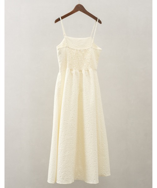 SpRay（スプレイ）の「ふくれキャミワンピース（ワンピース・レディース・ブラック/アイボリー・FREE）」の12枚目の写真