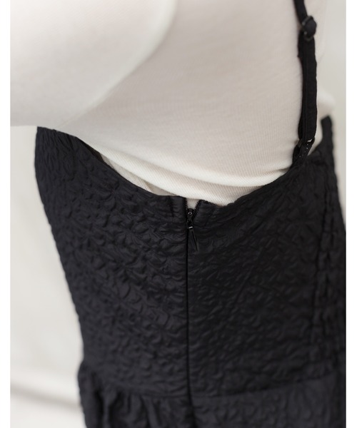 SpRay（スプレイ）の「ふくれキャミワンピース（ワンピース・レディース・ブラック/アイボリー・FREE）」の21枚目の写真