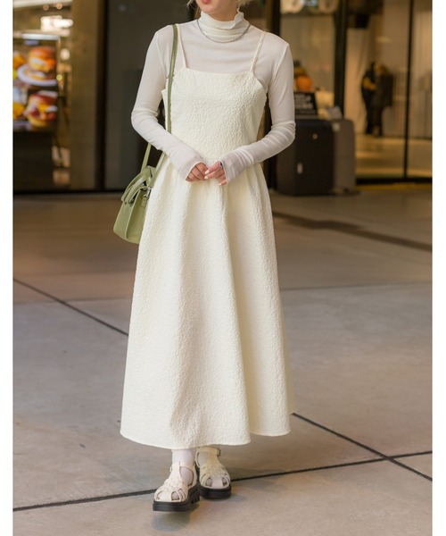 SpRay（スプレイ）の「ふくれキャミワンピース（ワンピース）」 - WEAR