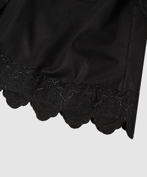 【Simone Rocha】シモーネロシャ バルーンスリーブ　トップス　黒 Simone Rocha】シモーネロシャ バルーンスリーブトップス黒