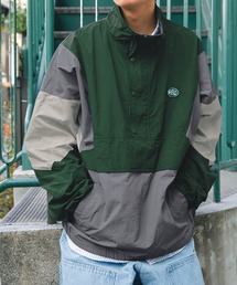 【SPOC STORE】ワンポイントロゴ ナイロンアノラックブルゾン