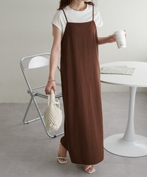 DISCOAT | テックリネンバックリボンキャミワンピース(ワンピース)