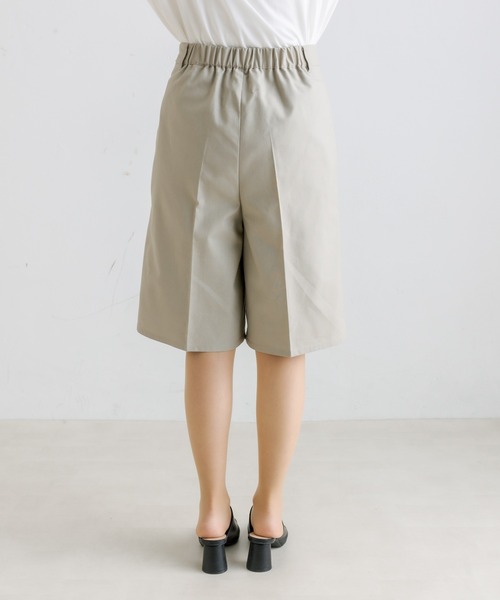 PUAL CE CIN（ピュアルセシン）の「【Du noir】麻レーヨンバミューダパンツ（その他パンツ・レディース・ベージュ/ブラック・FREE）」の16枚目の写真