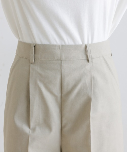 PUAL CE CIN（ピュアルセシン）の「【Du noir】麻レーヨンバミューダパンツ（その他パンツ・レディース・ベージュ/ブラック・FREE）」の18枚目の写真