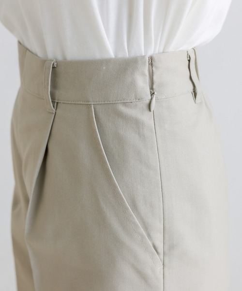 PUAL CE CIN（ピュアルセシン）の「【Du noir】麻レーヨンバミューダパンツ（その他パンツ・レディース・ベージュ/ブラック・FREE）」の20枚目の写真