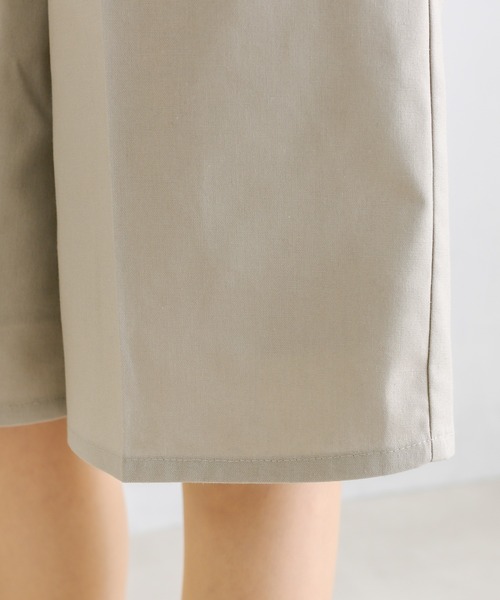 PUAL CE CIN（ピュアルセシン）の「【Du noir】麻レーヨンバミューダパンツ（その他パンツ・レディース・ベージュ/ブラック・FREE）」の21枚目の写真