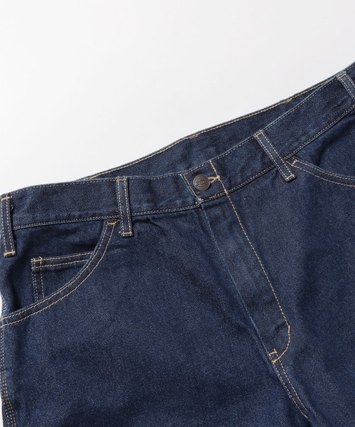 Dickies(ディッキーズ)の「Dickies/ディッキーズ DX401MODEL DENIM CARRPAINTER'S SHORT ペインターパンツ ショーツ(デニムパンツ・メンズ・インディゴブルー/ブルー・30/34/36/32/28)」の10枚目の写真