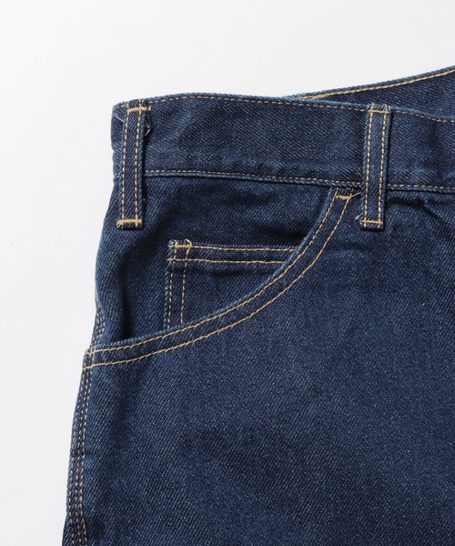 Dickies(ディッキーズ)の「Dickies/ディッキーズ DX401MODEL DENIM CARRPAINTER'S SHORT ペインターパンツ ショーツ(デニムパンツ・メンズ・インディゴブルー/ブルー・30/34/36/32/28)」の13枚目の写真