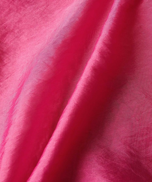 ADAM ET ROPE'(アダムエロペ)の「クロップドシアーブルゾン(ブルゾン・レディース・ブラック/ベージュ/ピンク・FREE)」の6枚目の写真