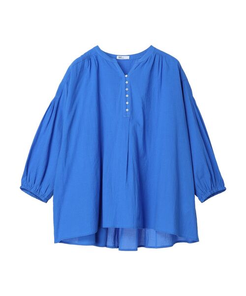CRAFT STANDARD BOUTIQUE(クラフトスタンダードブティック)の「ジョーゼットスキッパーシャツ(シャツ/ブラウス・レディース・チャコールグレー/オフホワイト/マスタード/ブルー・FREE)」の18枚目の写真