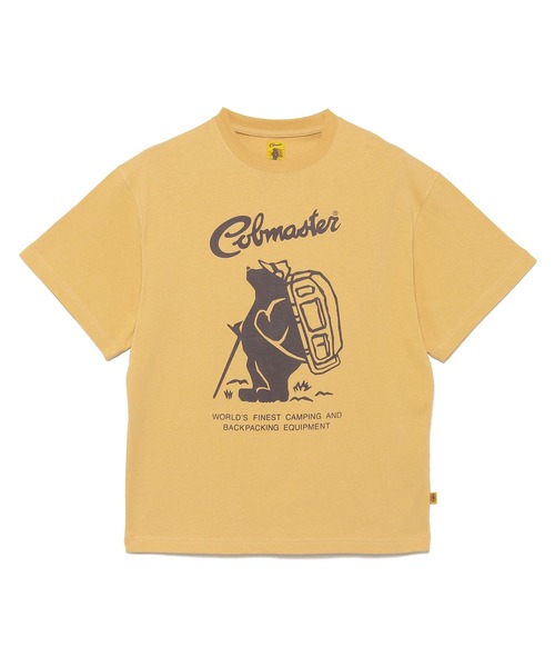 COBMASTER（コブマスター）の「【COBMASTER/コブマスター】COB MASTER フロントロゴTee/半袖Tシャツ（Tシャツ/カットソー・メンズ・ベージュ/モスグリーン/イエロー/ホワイト/ブラック/グレー/パープル・L/XL/M/S）」の14枚目の写真