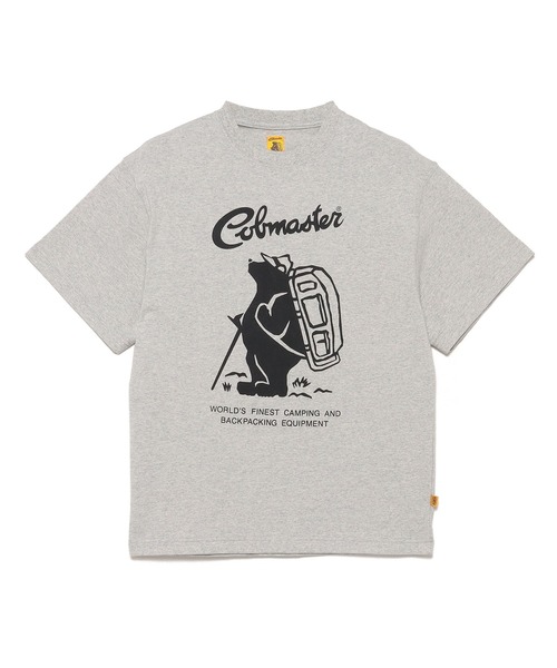COBMASTER（コブマスター）の「【COBMASTER/コブマスター】COB MASTER フロントロゴTee/半袖Tシャツ（Tシャツ/カットソー・メンズ・ベージュ/モスグリーン/イエロー/ホワイト/ブラック/グレー/パープル・L/XL/M/S）」の16枚目の写真