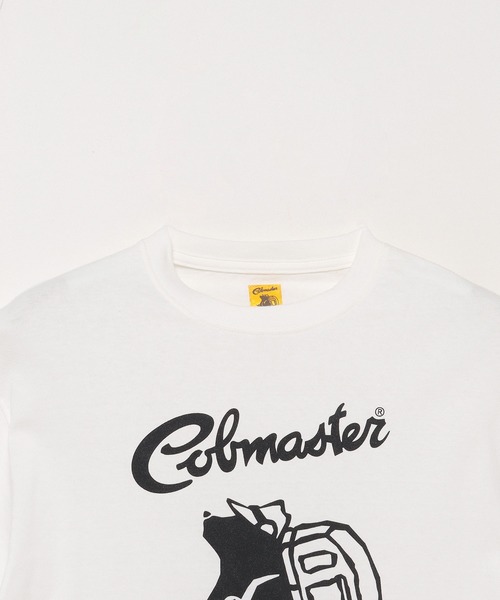 COBMASTER（コブマスター）の「【COBMASTER/コブマスター】COB MASTER フロントロゴTee/半袖Tシャツ（Tシャツ/カットソー・メンズ・ベージュ/モスグリーン/イエロー/ホワイト/ブラック/グレー/パープル・L/XL/M/S）」の18枚目の写真