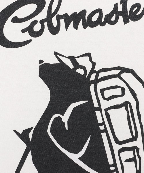 COBMASTER（コブマスター）の「【COBMASTER/コブマスター】COB MASTER フロントロゴTee/半袖Tシャツ（Tシャツ/カットソー・メンズ・ベージュ/モスグリーン/イエロー/ホワイト/ブラック/グレー/パープル・L/XL/M/S）」の21枚目の写真