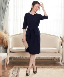 DRESS PLUS（ドレスプラス）の「パーティードレス セットアップ 2way 袖付き 結婚式（スカート）」