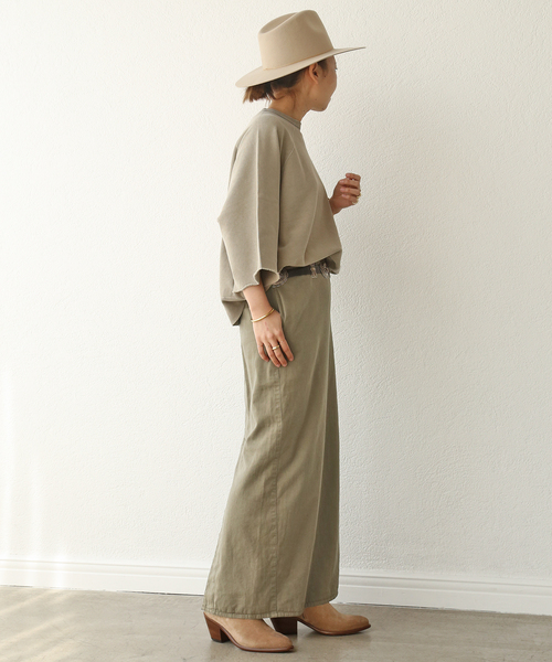 Deuxieme Classe（ドゥーズィエムクラス）の「badass スカート（スカート・レディース・カーキ・38/34/36）」の13枚目の写真