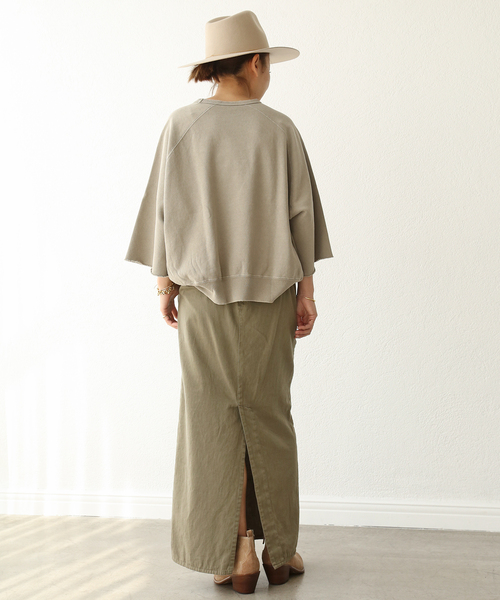 Deuxieme Classe（ドゥーズィエムクラス）の「badass スカート（スカート・レディース・カーキ・38/34/36）」の14枚目の写真