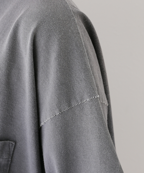 KURO(クロ)の「【KURO/クロ】別注 BD POCKET BIG Tシャツ(Tシャツ/カットソー・レディース・ブラック/レッド・MEDIUM)」の12枚目の写真