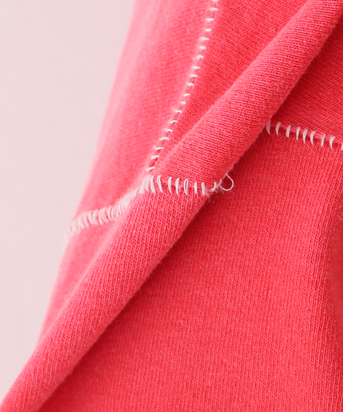 KURO(クロ)の「【KURO/クロ】別注 BD POCKET BIG Tシャツ(Tシャツ/カットソー・レディース・ブラック/レッド・MEDIUM)」の21枚目の写真