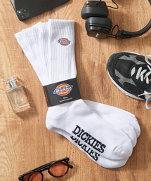 Dickies（ディッキーズ）の「【Dickies】クルーソックス 3P ロゴ刺繍底パイル 10494900/16416500（ソックス/靴下・レディース）」
