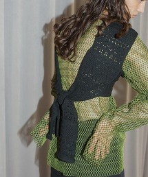 leinwande（ラインヴァンド）の「Mesh Top（その他トップス