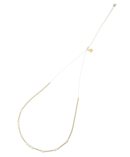 ALEXIA STAM（アリシアスタン）の「Beads Necklace/ビーズネックレス（ネックレス・レディース・ゴールド/レッド/ブラウン・FREE）」の16枚目の写真