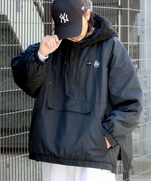 Java（ジャバ）の「《JAVAジャバ 別注》フード付 ボア切替えサイド