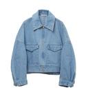 CURRENTAGE（カレンテージ）の「CURRENTAGE/Denim Harrington Jacket